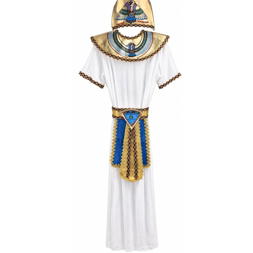 Egyptian Pharaoh King Costume Men’s Adult Forum Novelties Gold White Accessories